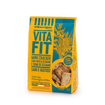 VitavigorVITAFIT mini cracker con crusca e semi di sesamo. 150g.