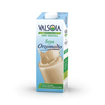 ValsoiaBevanda vegetale Soya Orzomalto
