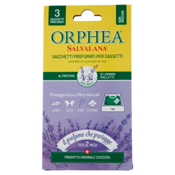 OrpheaSalvalana Sacchetti Profumati per Cassetti al Profumo di Lavanda Maillette 3 x 10 g