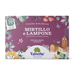 ValverbeTisana Mirtillo e Lampone BIO 20 Filtri