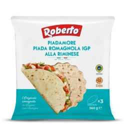 Roberto AlimentarePiadamore Piadina Romagnola IGP alla Riminese 360g