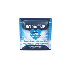 Caffè Borbone100 Cialde ESE44 con filtro in carta miscela Napoli