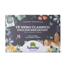 ValverbeTè Nero Classico BIO 20 Filtri