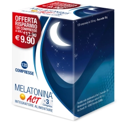Linea ActMelatonina +3 complex 120 compresse
