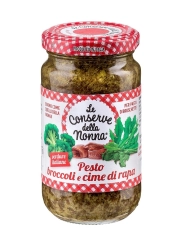 Le Conserve della NonnaPesto broccoli e cime di rapa 190 g