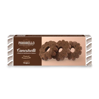 PanarelloCanestrelli gocce di cioccolato e cacao 135 gr