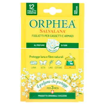OrpheaSalvalana Foglietti per Cassetti e Armadi al Profumo di Fiori 12 pz