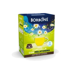 Caffè Borbone16 Capsule compatibili Lavazza A Modo Mio Camomilla e Melatonina