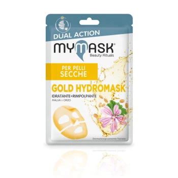 MYMASK Maschera viso Gold Hydromask