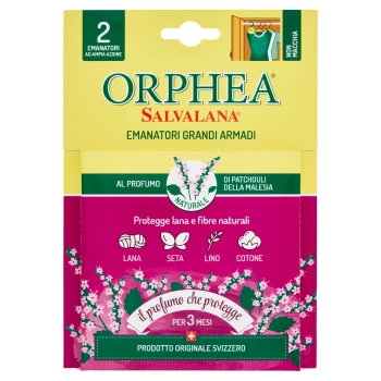 OrpheaSalvalana Emanatori al Profumo di Patchouli della Malesia per Grandi Armadi 2 pz